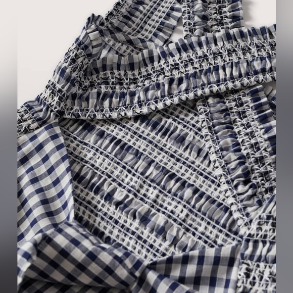 MANGO Cotton gingham dress - Picture 5 of 5